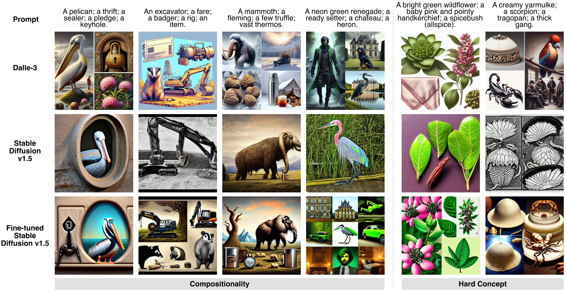 Distillation results